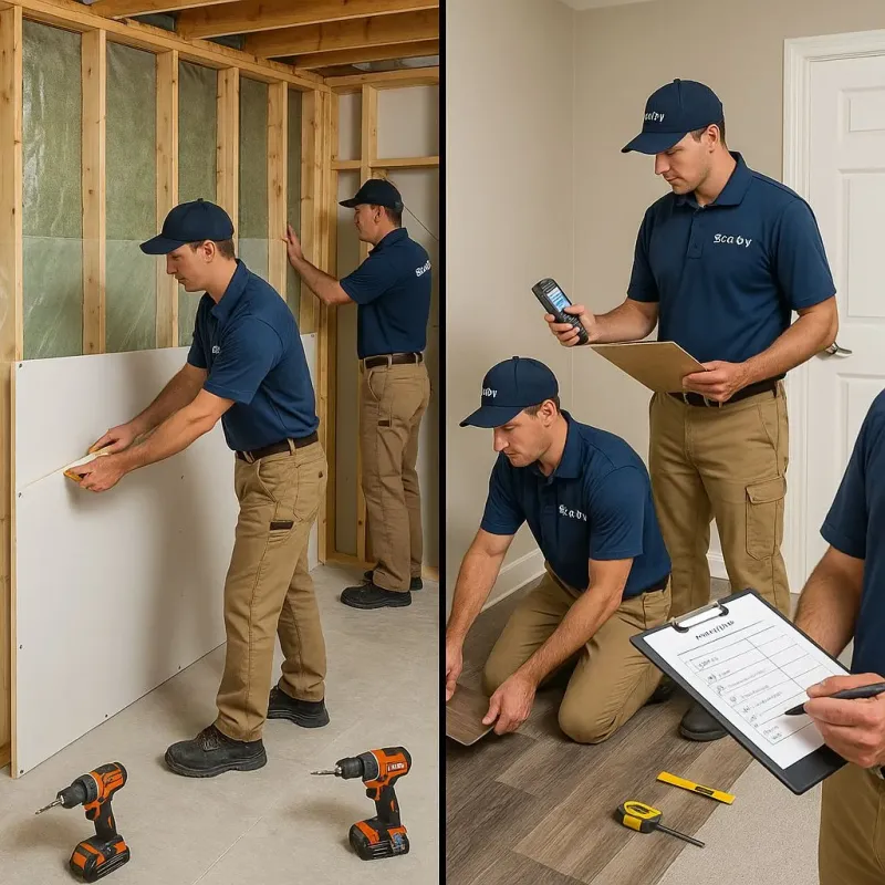 Repairs and Reconstruction process in Leeds, AL